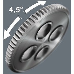 Wera 8010Bサイクロップコンフォートラチェットセット反転レバー、 9.5ミリ 5540 手作業工具 ソケットレンチ ラチェットハンドル(代引不可)【送料無料】