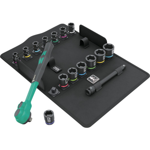 Wera 8100SB 12 サイクロップ コンフォートラチェットセット 反転レバー、 9.5ミリ、 ミリサイズ 5530 手作業工具 ソケットレンチ ソケットレンチセット(代引不可)【送料無料】