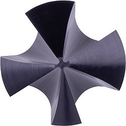 RUKO 不等分割4枚刃カウンターシンク 4S 「アルティメットカット」 20.5mm ルナテックコーティング 102881P 切削工具 面取り工具 カウンターシンク(代引不可)【送料無料】
