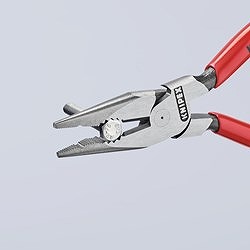 KNIPEX ニードルノーズペンチ プラスチックハンドル 185mm 821185 手作業工具 プライヤー ニッパ ピンセット ペンチ(代引不可)【送料無料】_5