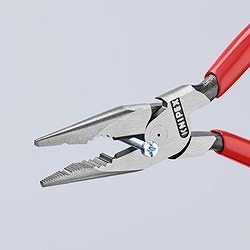 KNIPEX ニードルノーズペンチ プラスチックハンドル 185mm 821185 手作業工具 プライヤー ニッパ ピンセット ペンチ(代引不可)【送料無料】_6