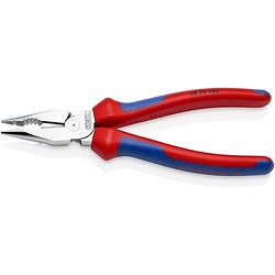 KNIPEX ニードルノーズペンチ コンフォートハンドル クロムメッキ仕上げ 185mm 825185 手作業工具 プライヤー ニッパ ピンセット ペンチ(代引不可)【送料無料】_3