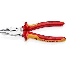 KNIPEX 1000V絶縁ニードルノーズペンチ 絶縁コンフォートハンドル 185mm 826185 手作業工具 絶縁用品 絶縁ペンチ ニッパ プライヤー(代引不可)【送料無料】_3