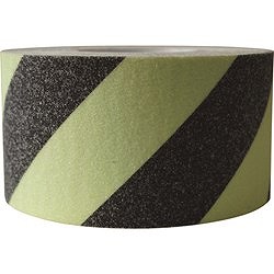 セーフラン 蓄光滑り止めテープ 幅100mm×18m 蓄光トラ 11636 梱包用品 テープ用品 すべり止めテープ(代引不可)【送料無料】_1