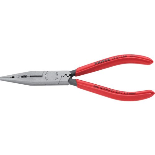 KNIPEX 【ブリスターパック仕様】電気技師用ペンチ プラスチックハンドル 160mm 1301160SB 手作業工具 プライヤー ニッパ ピンセット ペンチ(代引不可)【送料無料】