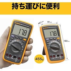 FLUKE デジタルマルチメーター 17BMAX 測定 計測用品 工業用計測機器 マルチメーター(代引不可)【送料無料】