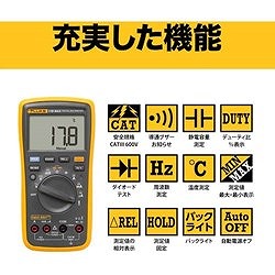 FLUKE デジタルマルチメーター 17BMAX 測定 計測用品 工業用計測機器 マルチメーター(代引不可)【送料無料】