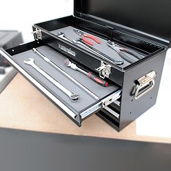 アストロプロダクツ ツールボックス 3段 ベアリング ブラック TB756(1個入) 2003000007565 手作業工具 工具箱 スチール製工具箱(代引不可)【送料無料】_1