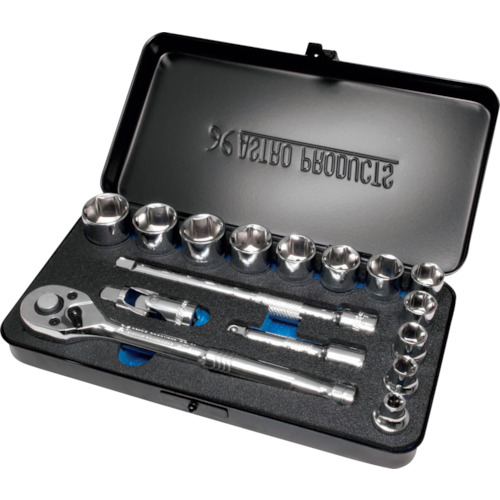 アストロプロダクツ 3/8DR ツールセット (16個組) TS182 2012000001824 手作業工具 ソケットレンチ ソケットレンチセット(代引不可)【送料無料】