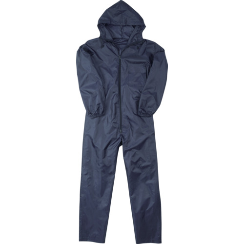 カジメイク 2295 ポリエステルツナギ ネイビー 3L 2295553L 保護具 作業服 つなぎ服(代引不可)