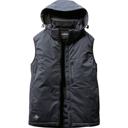 BURTLE ストレッチフーディ防寒ベスト3264-13-Mデューク 326413M 環境改善用品 寒さ対策用品 防寒着(代引不可)【送料無料】