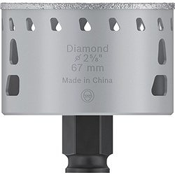 ボッシュ 磁器タイル用乾式ダイヤモンドホールソー 67mm 2608901568 切削工具 穴あけ工具 ホールソー(代引不可)【送料無料】_7