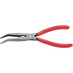 KNIPEX 【ブリスターパック仕様】先曲ラジオペンチ(40°) プラスチックハンドル 2621200SB 手作業工具 プライヤー ニッパ ピンセット ペンチ(代引不可)【送料無料】_1