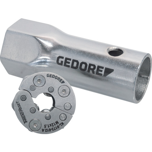 GEDORE ネジ山補修工具 THREAD RESET M12×1.25 3461882 切削工具 ねじ切り工具 ねじ山修正工具(代引不可)【送料無料】