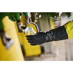 Ansell 耐薬品手袋 アルファテック 38-001 XL 3800110 保護具 作業手袋 耐薬品 耐溶剤手袋(代引不可)【送料無料】