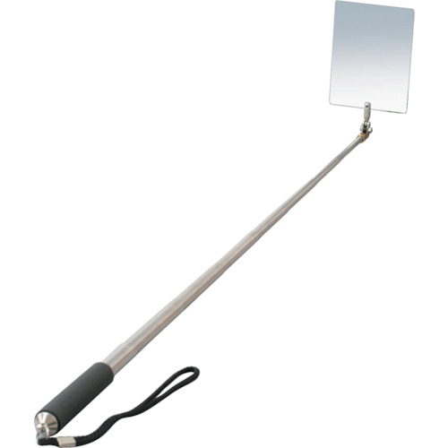 BERUF ステンレス検査鏡 75×100mm 伸縮自在 34348 測定 計測用品 光学 精密測定機器 点検鏡(代引不可)【送料無料】