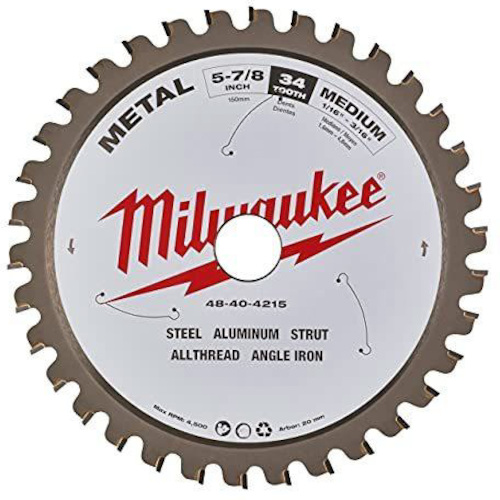 milwaukee 150mm チップソーカッター用交換刃 34T (鉄鋼用) 48404215 電動 油圧 空圧工具 電動工具 小型切断機(代引不可)【送料無料】