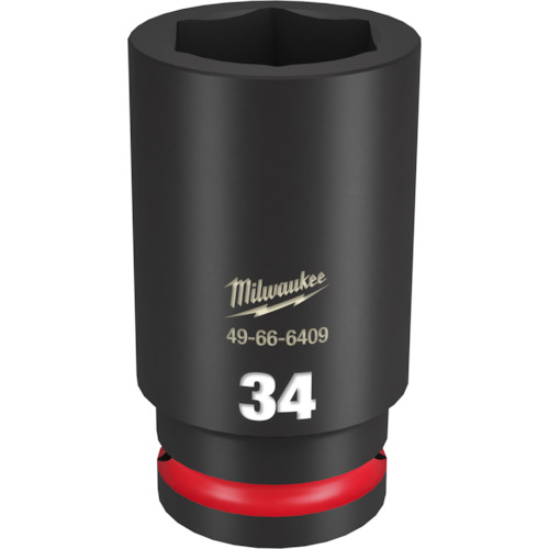 milwaukee SHOCKWAVE IMPACT DUTY ディープインパクトソケット 3/4インチ(19mm)角 34mm 49666409 手作業工具 ソケットレンチ インパクト用ソケット(代引不可)【送料無料】