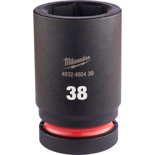 milwaukee SHOCKWAVE IMPACT DUTY ディープインパクトソケット 1インチ(25.4mm)角 38mm 4932480430 手作業工具 ソケットレンチ インパクト用ソケット(代引不可)【送料無料】