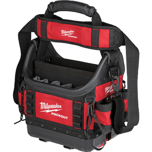 milwaukee PACKOUT ベルト付き10インチタフトートバッグ 48228311 手作業工具 バックパック ツールバッグ ツールバッグ(代引不可)【送料無料】