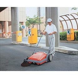 アマノ クリーンパワー手動歩行式 5033303 清掃 衛生用品 清掃機器 スイーパー(代引不可)【送料無料】_1