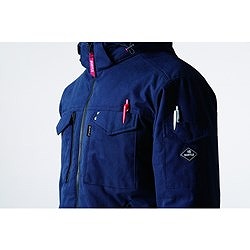 BURTLE 防寒ジャケット5050-35-XLブラック 505035XL 環境改善用品 寒さ対策用品 防寒着(代引不可)【送料無料】_2