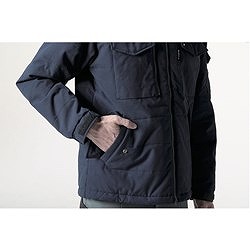 BURTLE 防寒ジャケット5050-35-XLブラック 505035XL 環境改善用品 寒さ対策用品 防寒着(代引不可)【送料無料】_4