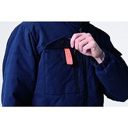 BURTLE 防寒ジャケット5050-35-XLブラック 505035XL 環境改善用品 寒さ対策用品 防寒着(代引不可)【送料無料】_5