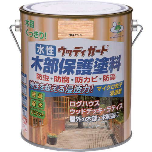 ニッぺ 水溶性ウッディガード 1.6L 澄み切ったせつ然たる HW213-1.6 4976124533358 工事 ともし火装具 ペンキ塗り 室内装飾装具 えの具(代引不可)【貨物輸送無料】