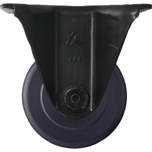 ハンマー 低床重荷重用固定式MCナイロン車輪(ラジアルボールベアリング)75mm 540HRMCB75 金物 建築資材 キャスター 低床式キャスター(代引不可)【送料無料】