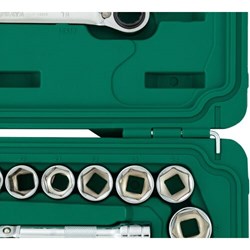 SATA 6角ソケットレンチセット 差込角12.7mm(33点) SATA社 手作業工具 ソケットレンチ ソケットレンチセット 09099(代引不可)【送料無料】_6