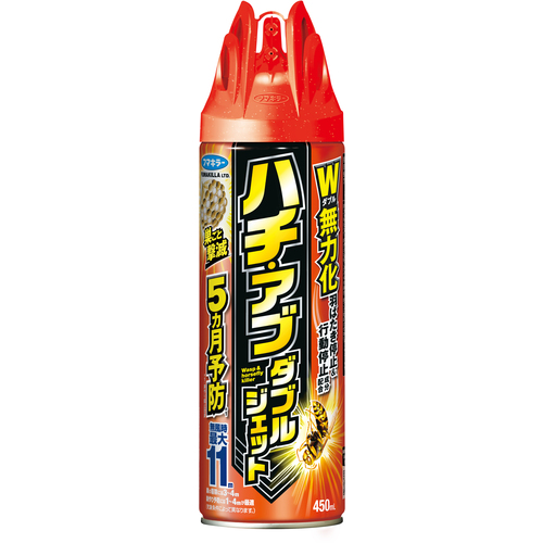 フマキラー ハチ・アブダブルジェット450ml N フマキラー 環境改善用品 害虫 害獣駆除用品 防虫 殺虫用品 451627(代引不可)