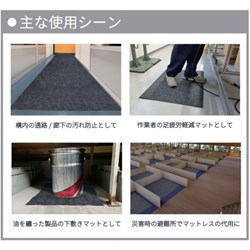 橋本 オイルシート BOLタイプ カット 900mmX600mm 25枚/箱 橋本クロス 清掃 衛生用品 清掃用品 吸収材 BOLC-9060(代引不可)【送料無料】_4