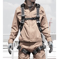 タイタン フルハーネス EASY Harness CROSS 黒 サンコー 保護具 墜落 落下防止用品 ハーネス型墜落制止用器具 CRH-10C-L(代引不可)【送料無料】_1
