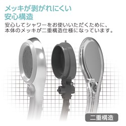 SANEI 節水ストップシャワーセット SANEI 工事 照明用品 管工機材 シャワー用品 PS303-CTMA-CD(代引不可)【送料無料】_2