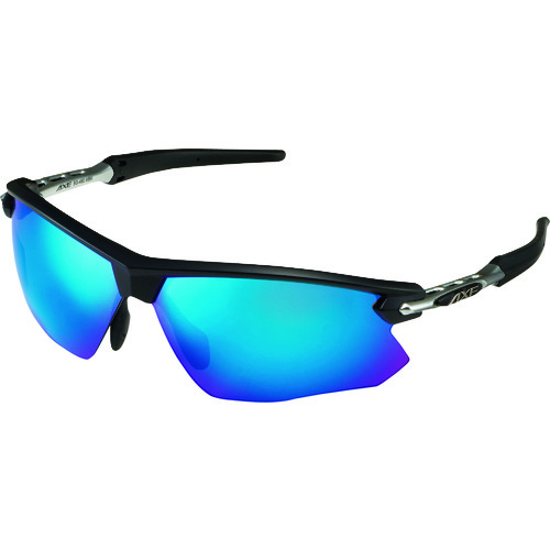 アックス サングラスSG-480 MBK(夜間運転適合レンズ付き) アックス 保護具 保護メガネ 防災面 機能グラス(サングラス) SG-480(代引不可)【送料無料】