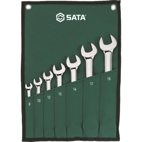 SATA コンビネーションレンチセット(7点) SATA社 手作業工具 レンチ スパナ プーラー コンビネーションスパナ ST09070SJ(代引不可)【送料無料】