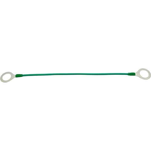 【10個セット】HIーLEAD 被覆付アースボンド R5.5 M16×200L 端子保護キャップ付(緑) EBCR5.516200GR 工事・照明用品 管工機材 フランジボルト(代引不可)【送料無料】