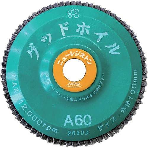 【10個セット】NRS ペーパー多羽根ホイル グッドホイル 100×15 A60 GDW10072A60 電動・油圧・空圧工具 研削研磨用品 ディスクペーパー(代引不可)【送料無料】