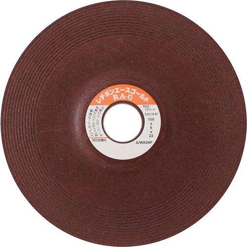 【25個セット】レヂボン エースゴールド RAG 150x6x22 AWA24P RAG1506AWA24P 電動・油圧・空圧工具 研削研磨用品 研削砥石(代引不可)【送料無料】