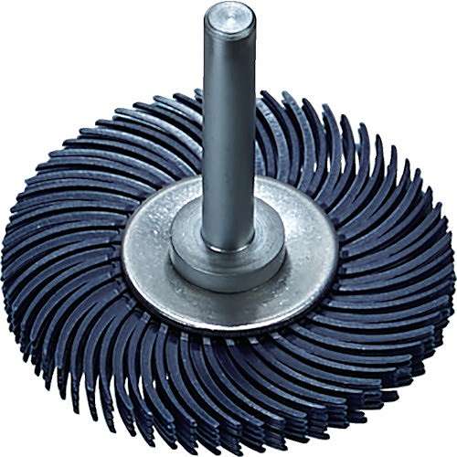 【5個セット】TRUSCO 【売切廃番】ラジアルブラシディスク(ホイールタイプ)Φ50.8#120青 TBRM50.8X120 電動・油圧・空圧工具 研削研磨用品 軸付ブラシ(代引不可)【送料無料】