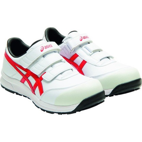 アシックス ウィンジョブCP301 ホワイト×クラシックレッド 22.5cm FCP301.10222.5(代引不可)【送料無料】 8,862円