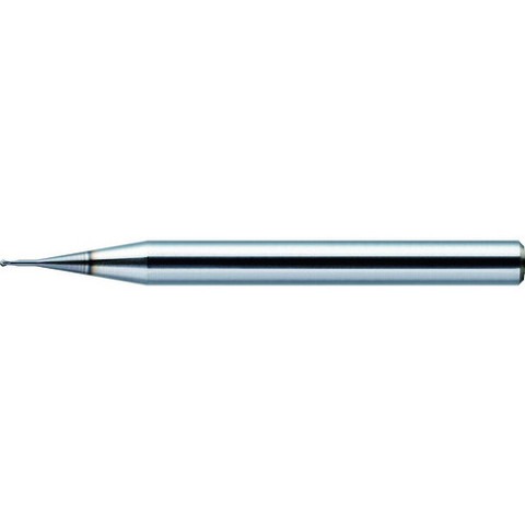 ユニオンツール DLCCOAT2枚刃銅電極加工用ロングネックボールR0.05×有効長0.3×刃長0.08×首径0.095×全長45 DLCLB2001003(代引不可)【送料無料】