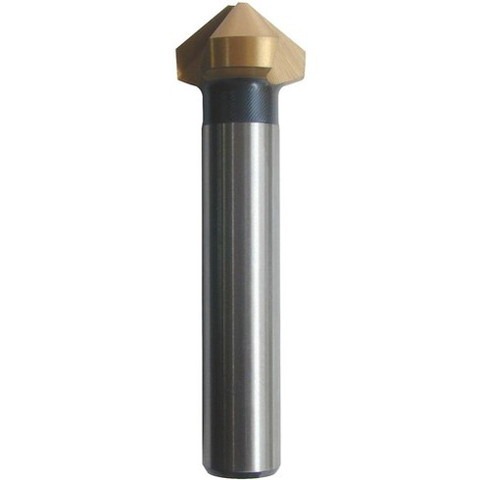 WEBA HSSカウンターシンク No.19100-1 100°3枚刃 HSS TiNコ-ティング 1910018(代引不可)【送料無料】
