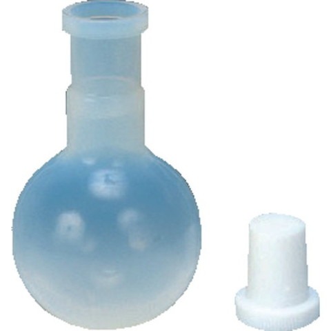 フロンケミカル フッ素樹脂丸底フラスコ500ML NR1159003(代引不可)【送料無料】