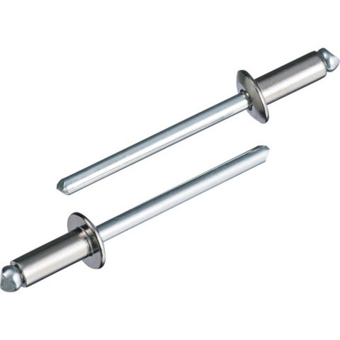 エビ ブラインドリベット(丸頭) ステンレス/スティール製 6-3(1000本入) LSS63(代引不可)【送料無料】の通販は