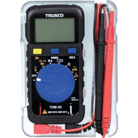 TRUSCO トラスコ デジタルカードテスター TDM50(代引不可)【送料無料】の通販は 5,245円