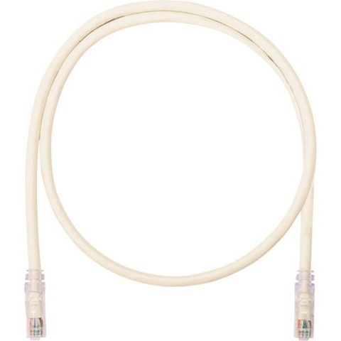 パンドウイット カテゴリ6A UTPパッチコード 24AWG撚リ線 ケーブル径:Φ6.4mm 15m オフホワイト UTP6AX15M UTP6AX15M(代引不可)【送料無料】
