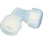 フロンケミカル PFAユニオン・エルボー(ソロバン型シール)LFU-10 NR1046013(代引不可)【送料無料】