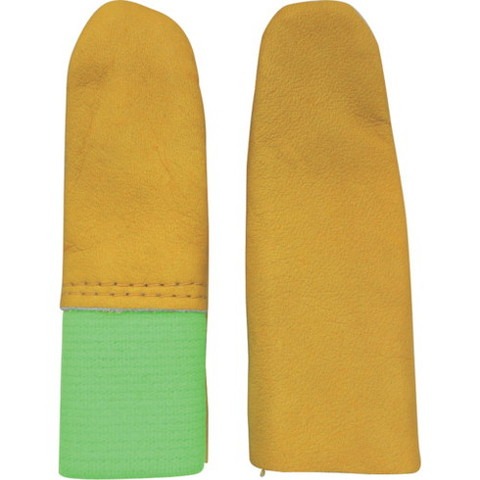 ウインセス 牛革指サック 男性 人差指用 グリーン 4017M2GR(代引不可)【送料無料】